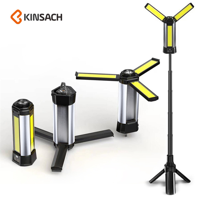 چراغ کار و کمپینگ LED پرتابل KINSACH